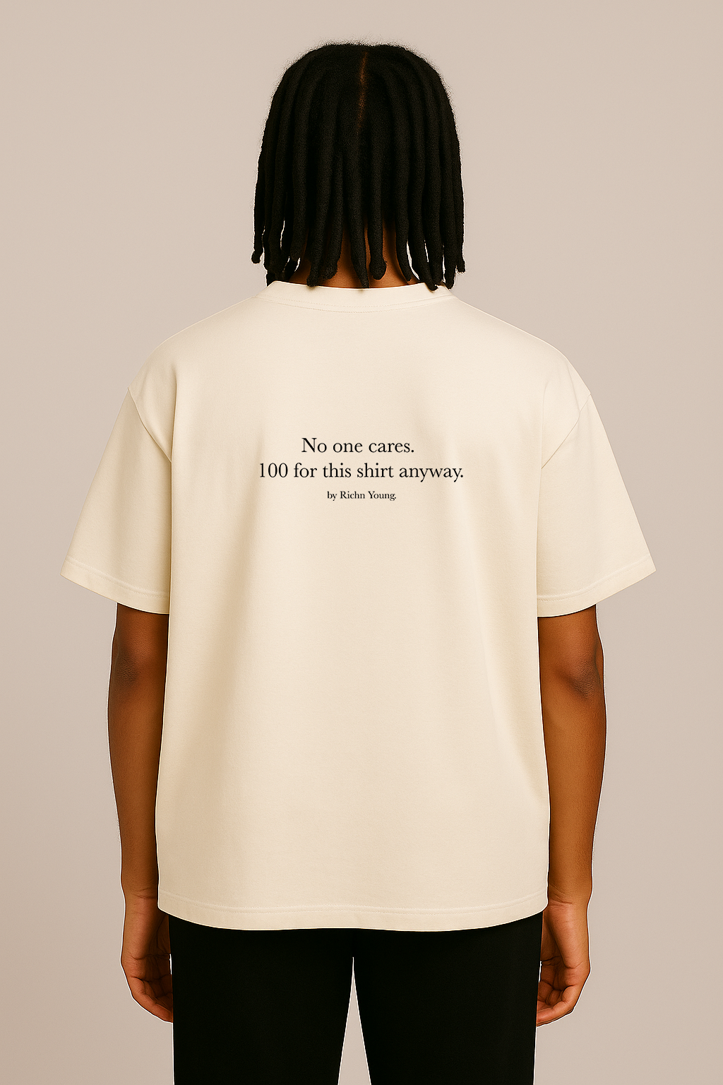 100 anyway - Oversized Shirt - Rich'n Young