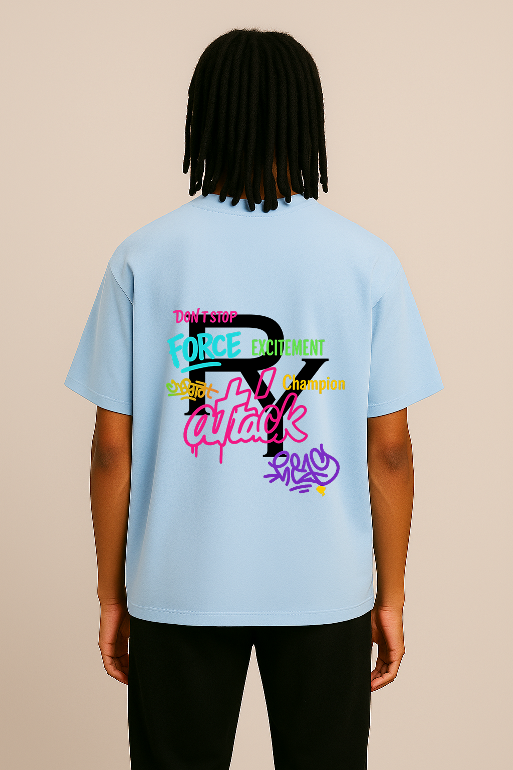 Graffiti - Oversized Shirt - Rich'n Young