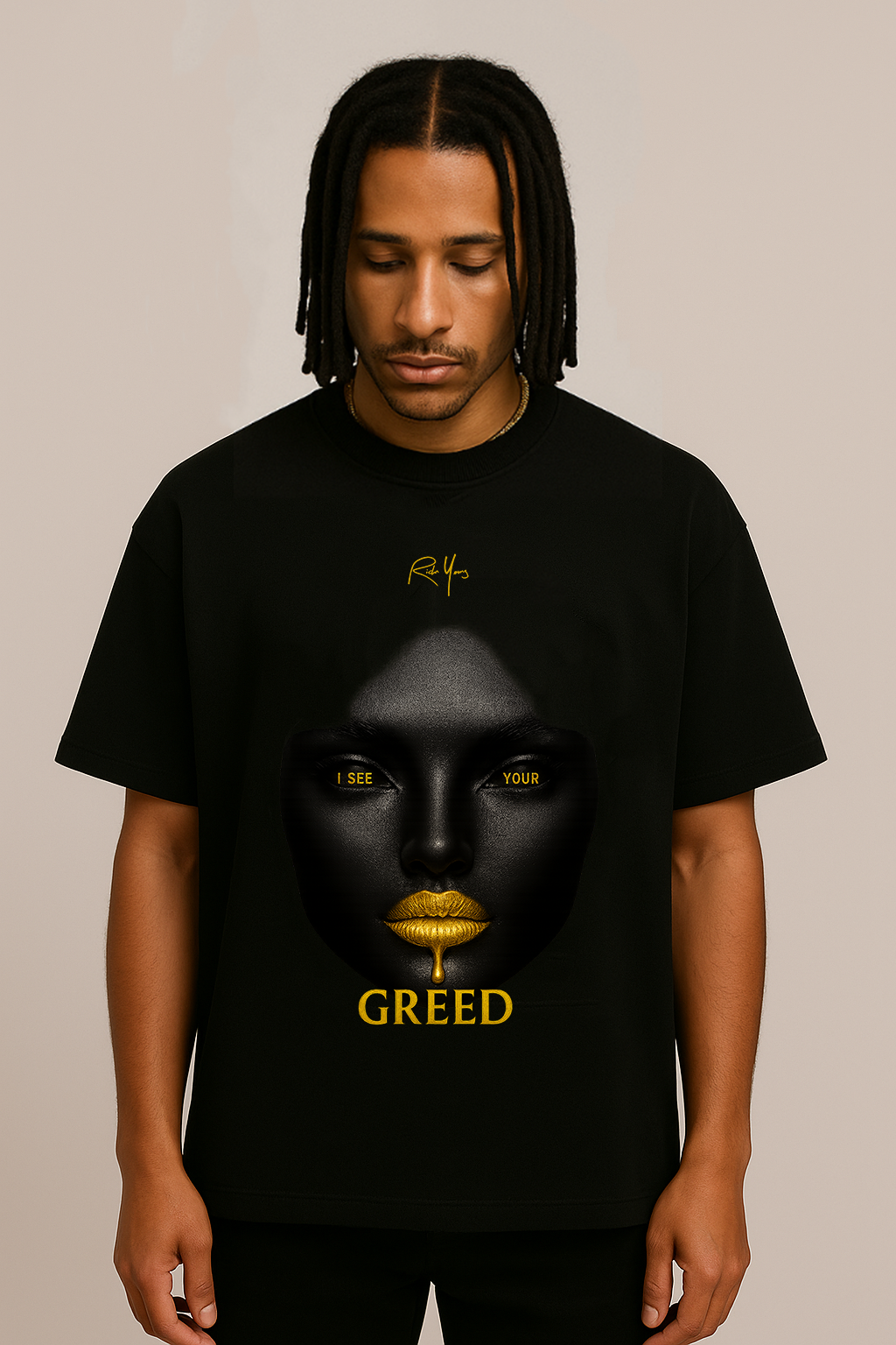 Greed - Oversized Shirt - Rich'n Young