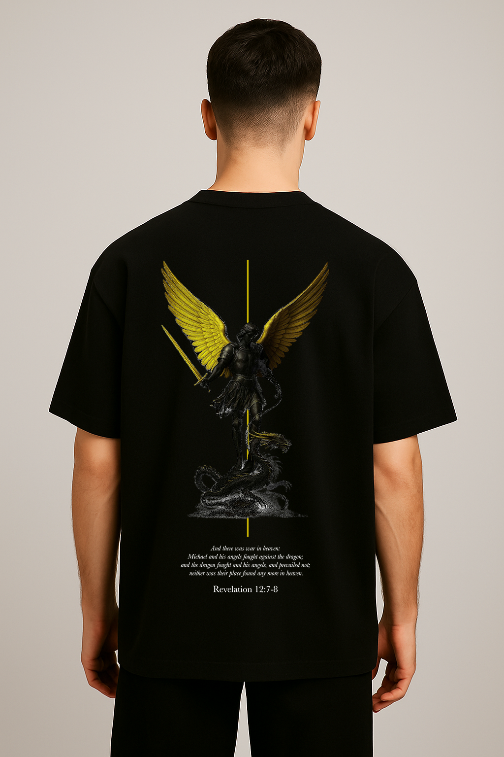 Archangel Michael - Oversized Shirt - Rich'n Young