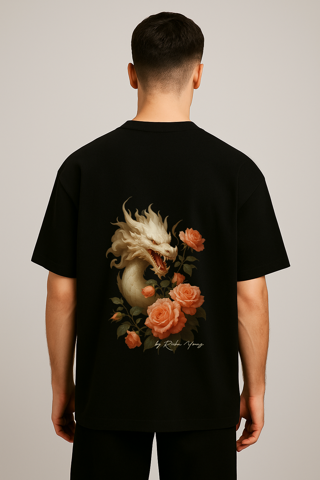 White Dragon - Oversized Shirt - Rich'n Young