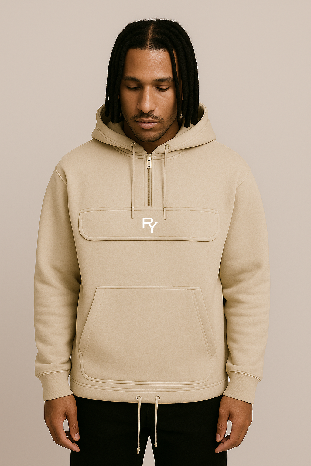 Oversized Windbreaker Hoodie - Rich'n Young