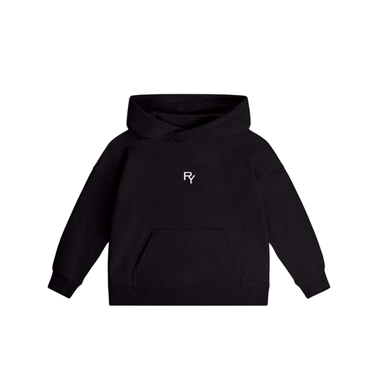 Black Rose - Kids Oversized Hoodie