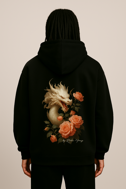 White Dragon - Oversized Hoodie - Rich'n Young