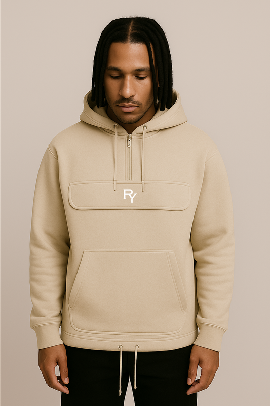 Oversized Windbreaker Hoodie - Rich'n Young