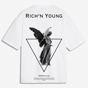 Overzise Shirt weiß - Rich'n Young