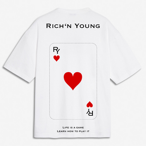 Oversize Shirt weiß - Rich'n Young