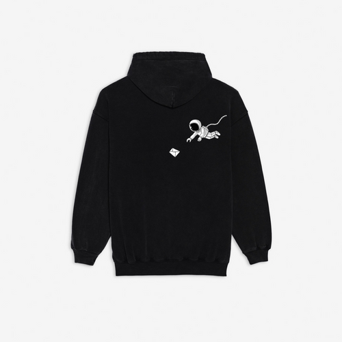 Space Message Oversize Hoodie - Rich'n Young