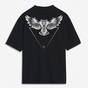 Silver Owl Oversize Shirt - Rich'n Young