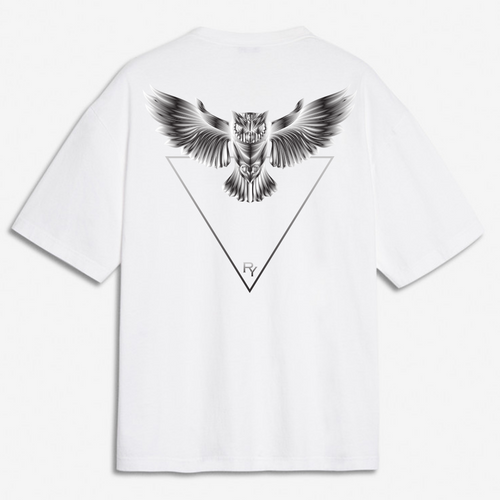 Silver Owl Oversize Shirt - Rich'n Young