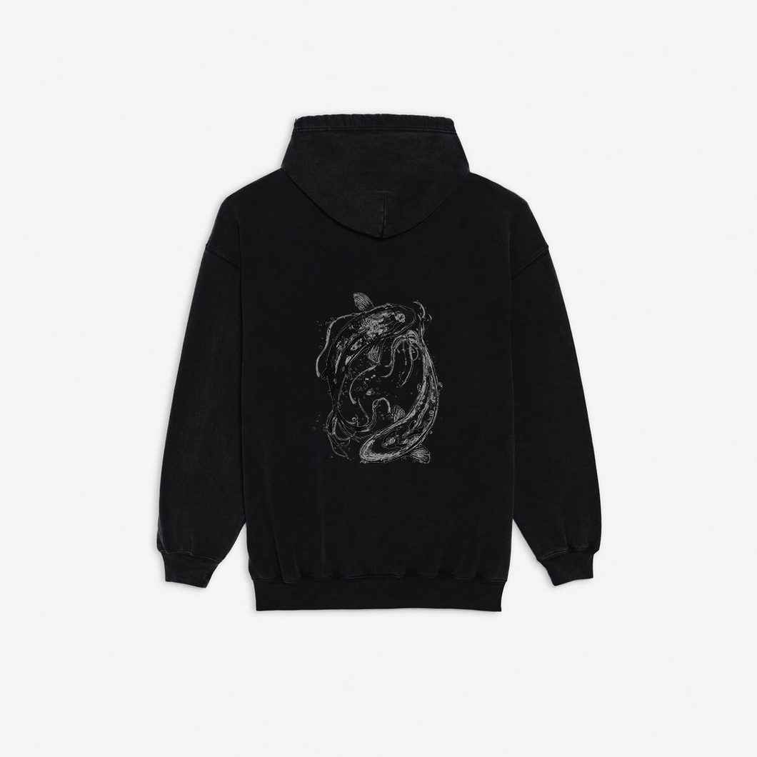 Yin and Yang Oversize Hoodie - Rich'n Young